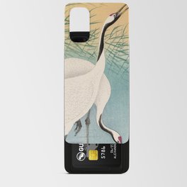 Two Cranes, 1936 by Ohara Koson Android Card Case