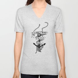 Cant Keep Track of Trends! V Neck T Shirt