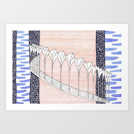 Cara Galadhon, Lothlórien Art Print
