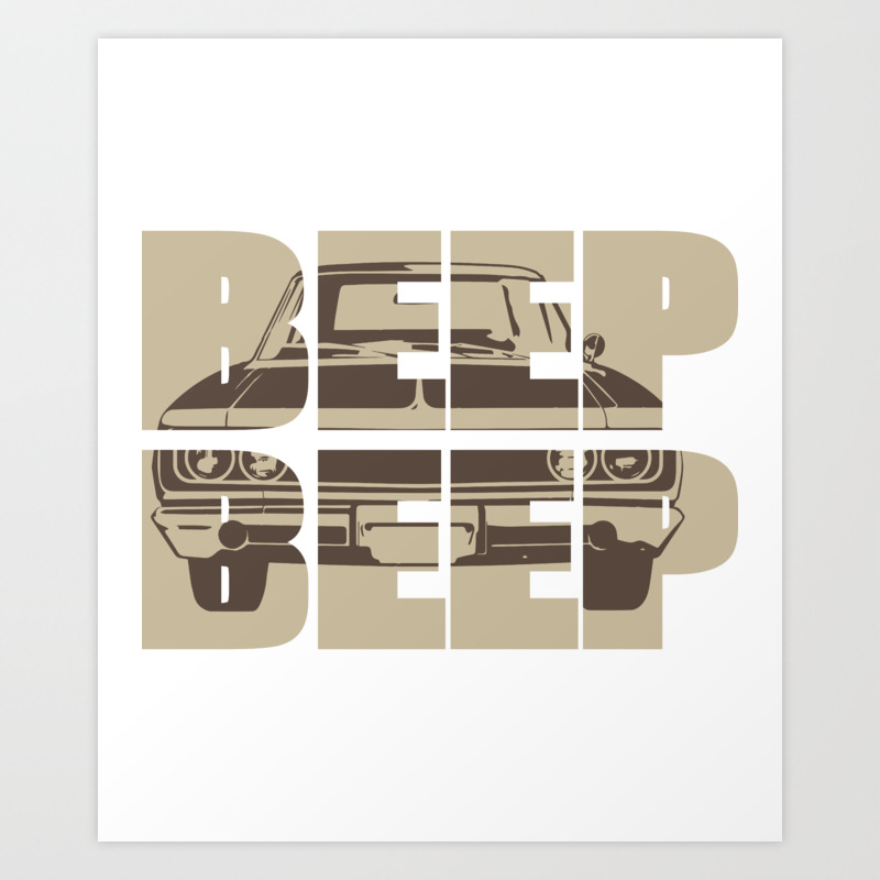 Beep Beep Old School Classic Car Muscle Car Gifts For Car Lovers