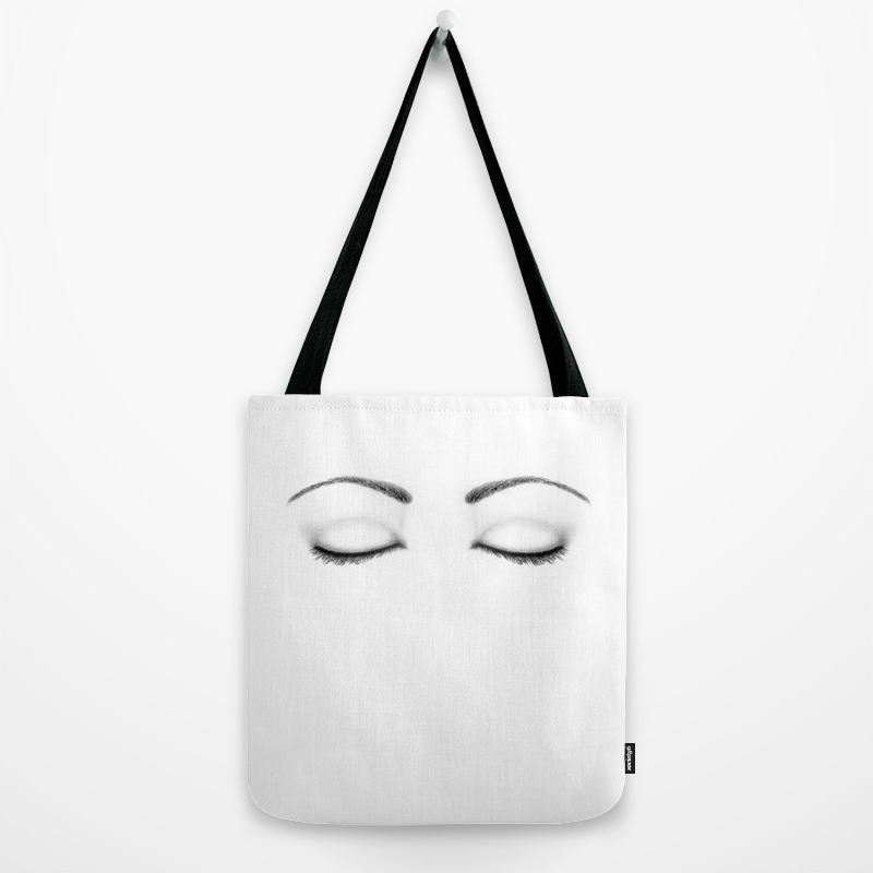 Closed Eyes Original Sketch Drawing Eyes Art Apparel And