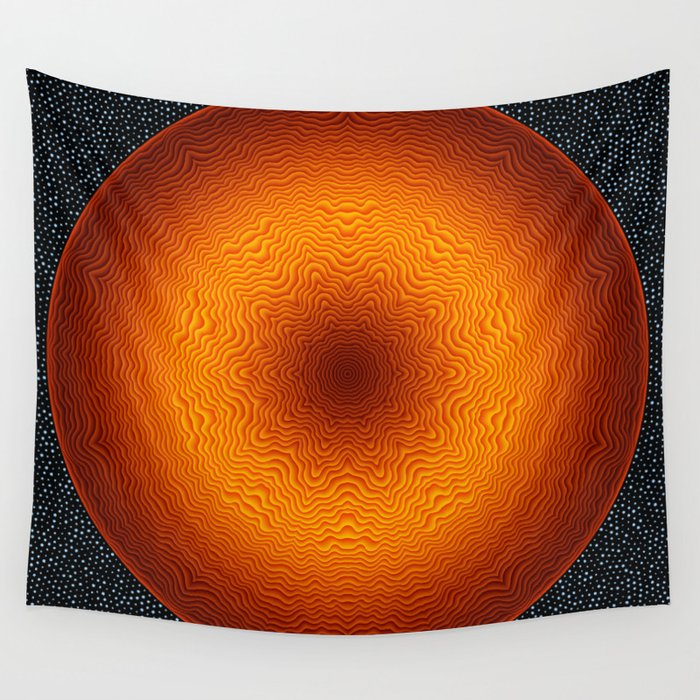 Staring Into Space Wall Tapestry