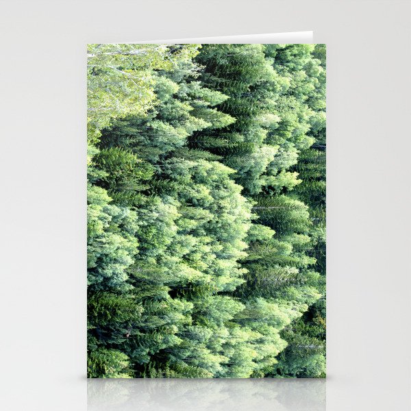 Flying over the forest Stationery Cards