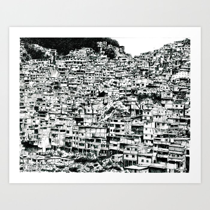 Barrio Art Print