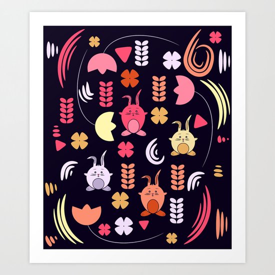 Spring joy Art Print