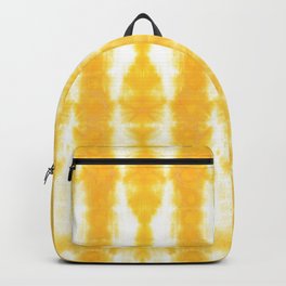 Yellow Tiki Shibori Backpack