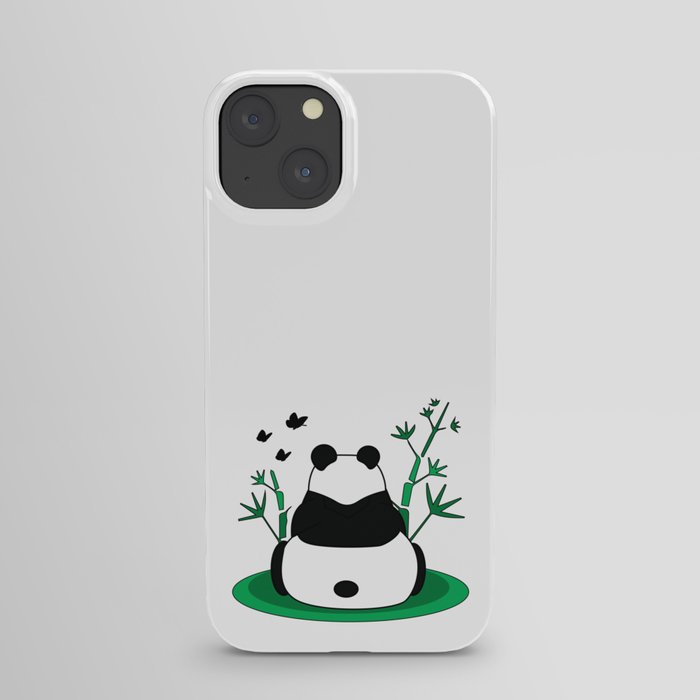 Peaceful Panda iPhone Case