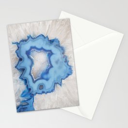 Geode Slice Closeup Stationery Cards