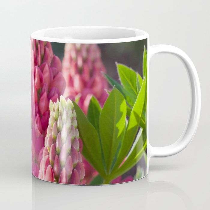 Pink flower towers (small-flowered lupin) Coffee Mug