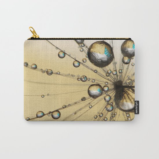 Single Dandy Seed Web Drops Carry-All Pouch