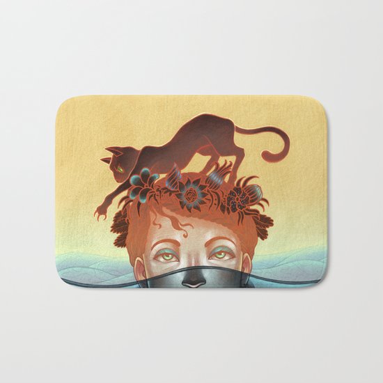 Dinner for Two Bath Mat