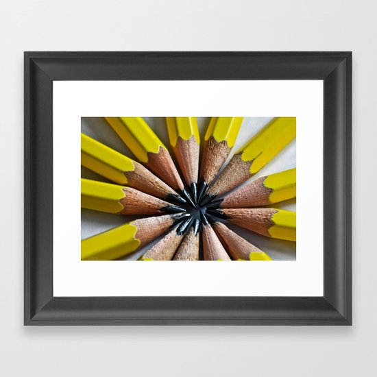 Lead In My Pencil Framed Art Print