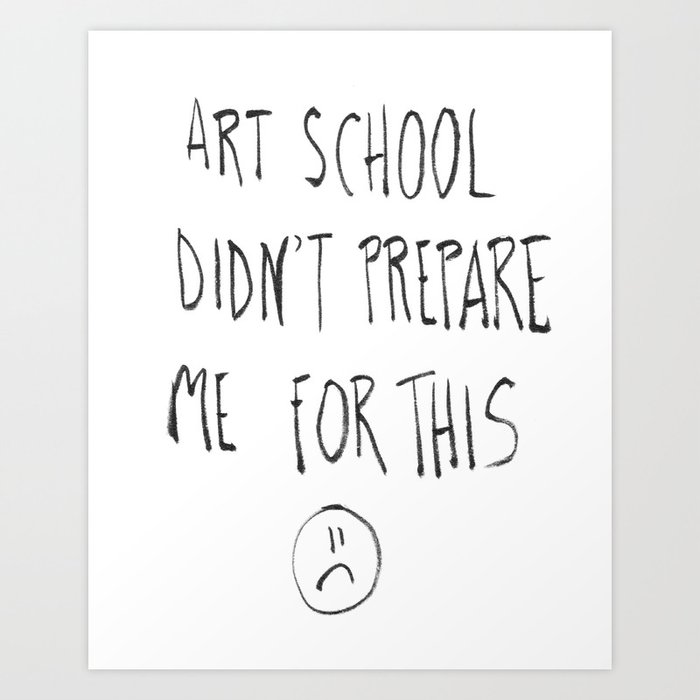 Art School Art Print