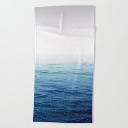 Calm Blue Ocean Beach Towel