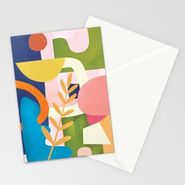 Minimal Modern Abstract 41 Stationery Card