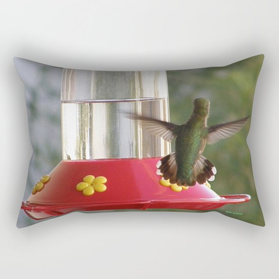 This Feeder is MINE! Rectangular Pillow