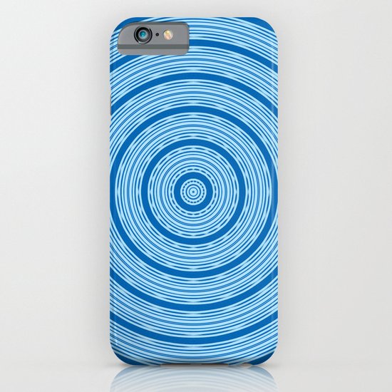Blue Abstract iPhone & iPod Case