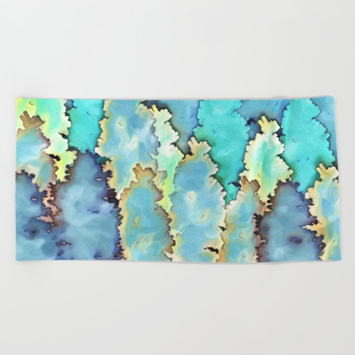 Trees Beach Towel