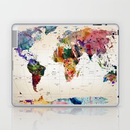 map Laptop Skin