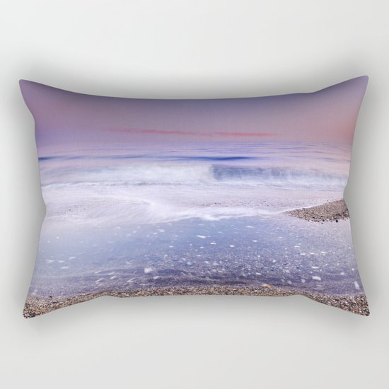 "Looking at the waves" Sea dreams Rectangular Pillow