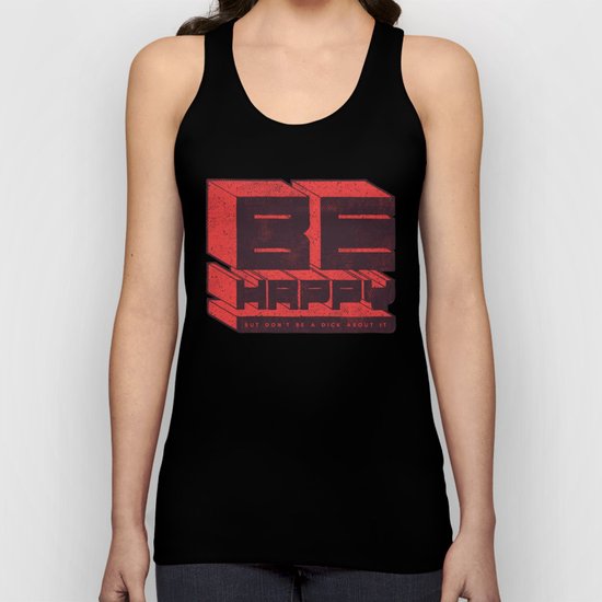 Be but don't be Unisex Tank Top