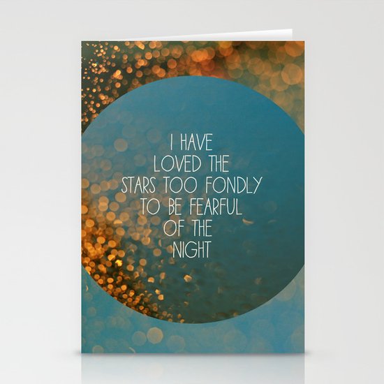 Stars Stationery Cards