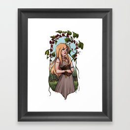 Witch of the Woods Framed Art Print