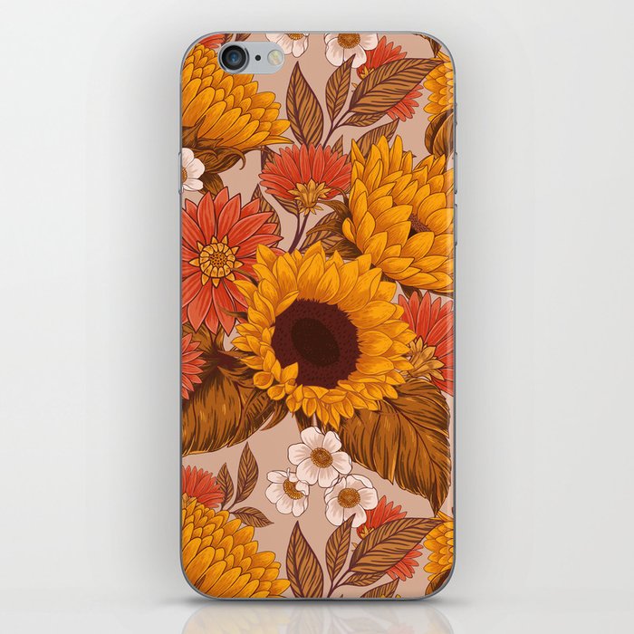 Sunflowers - Sunset Meadow iPhone Skin