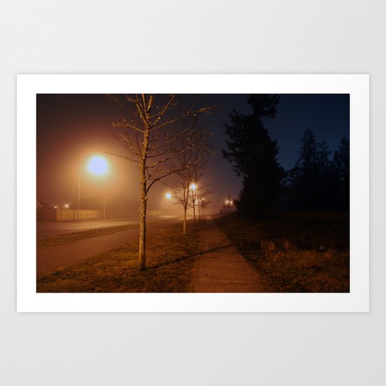 Alone Art Print