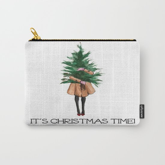 It's Christmas Time Carry-All Pouch