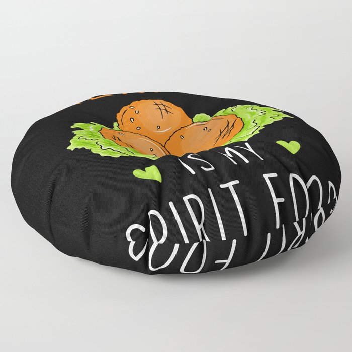 Falafel Spirit Food Floor Pillow