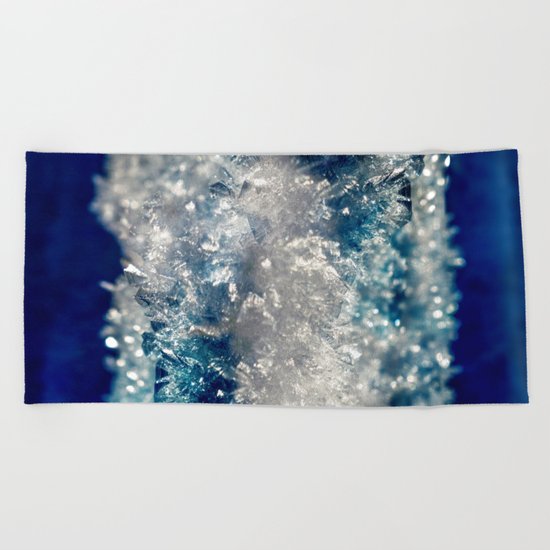 Frozen Beauty Beach Towel