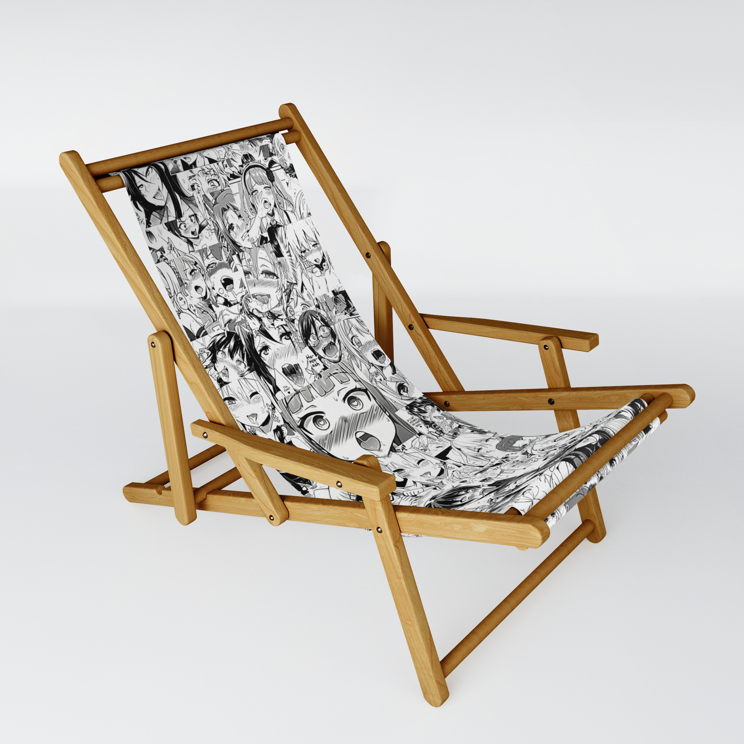 Ahegao Classic Sling Chair By Dima V Society6