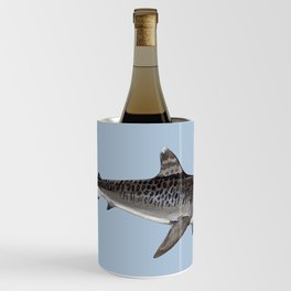 TIGER SHARK (Galeocerdo cuvier) -light blue Wine Chiller