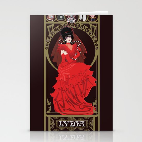 Lydia Nouveau - Beetlejuice Stationery Cards