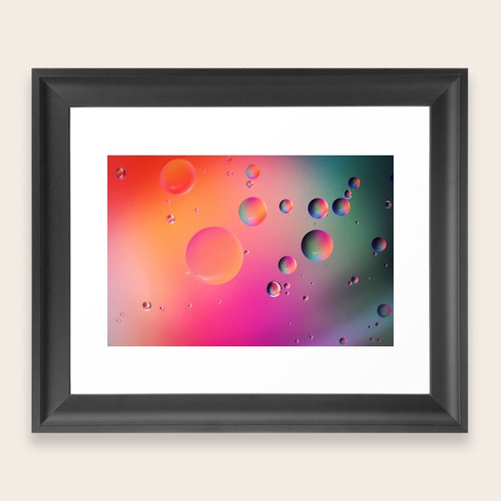 be happy Framed Art Print