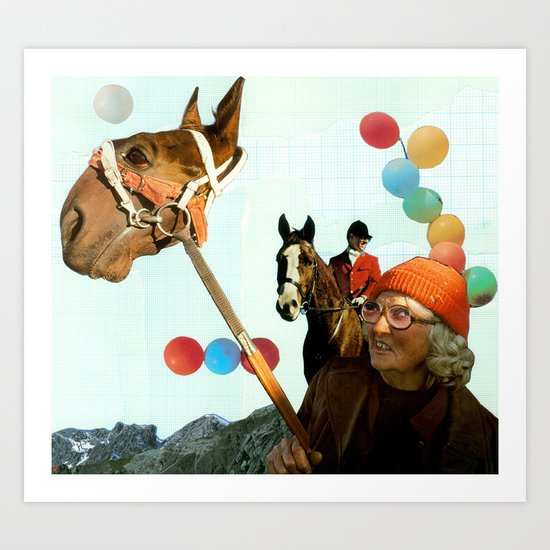 Balloon Animals Art Print
