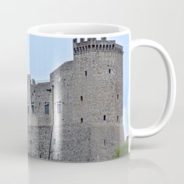 Medieval Castle, Itri Italy Coffee Mug | History, Architecture, Antique, Curtainwalls, Ancient, Medievalcastle, Feudal, Building, Fortress, Towers 