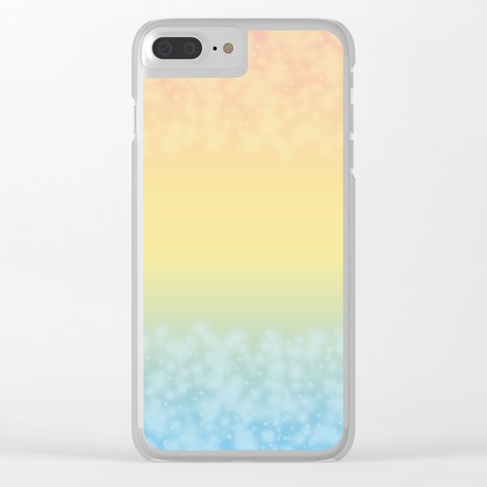 Tropical heat . Clear iPhone Case