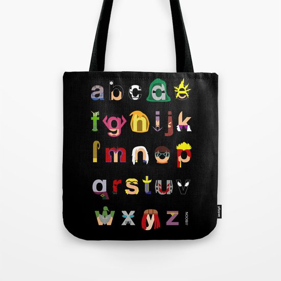 Marvelphabet Villains Tote Bag