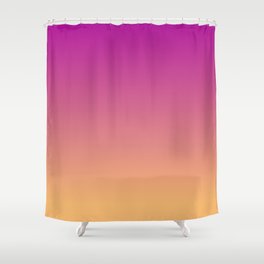 PURPLE SUNSET OMBRE COLORS  Shower Curtain