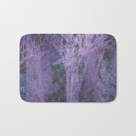 twilight forest Bath Mat