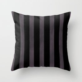 Gothic Stripes Throw Pillow