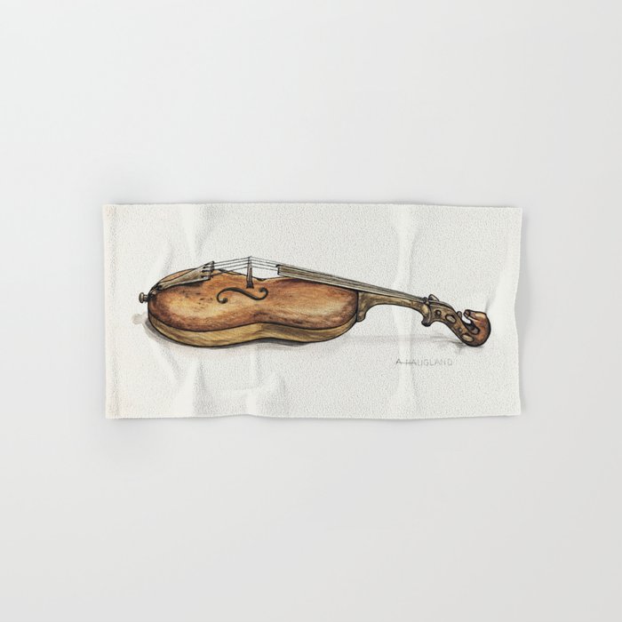 Violin (ca.1937) Hand & Bath Towel