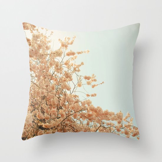 Spring is Here Throw Pillow