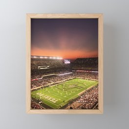 Aggie football Framed Mini Art Print