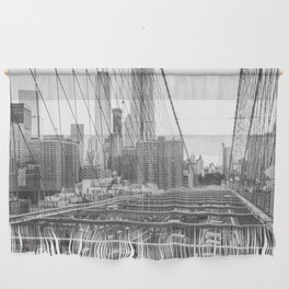 Brooklyn Bridge Sunset NYC Wall Hanging