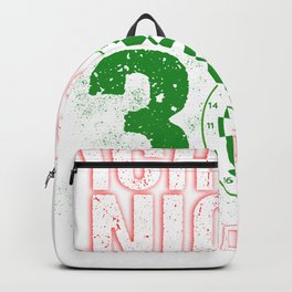 30th birthday present funny saying Darts Double 15 Backpack