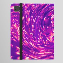 Water Strudel purple magenta iPad Folio Case