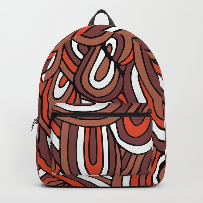 Abstract pattern design Backpack